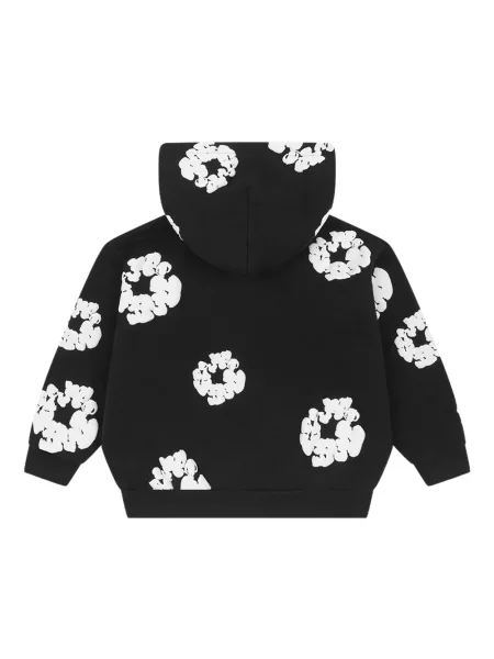 Bluza z kapturem dziecięca Denim Tears czarna