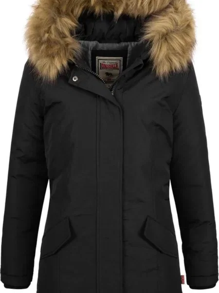 Geacă parka Lonsdale negru