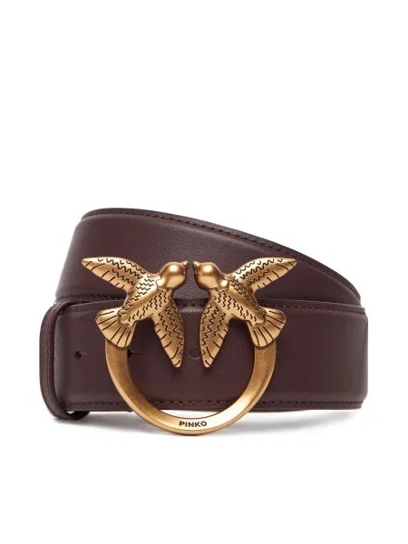 PINKO pas Love Berry H4 Belt AI vijolična
