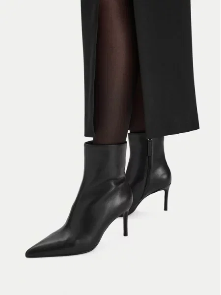 GINO ROSSI Botine -N negru