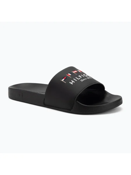 Мъжки чехли Tommy Hilfiger Flags Pool Slide black черно