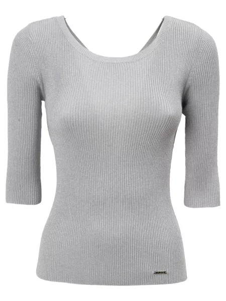 Influencer Pulover gri