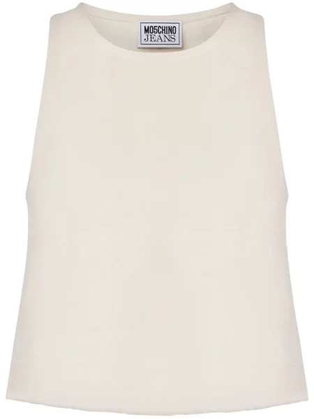 Podkoszulka Moschino Jeans biała