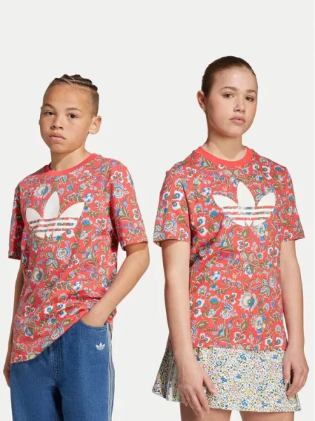 Adidas Футболка Liberty London червоний