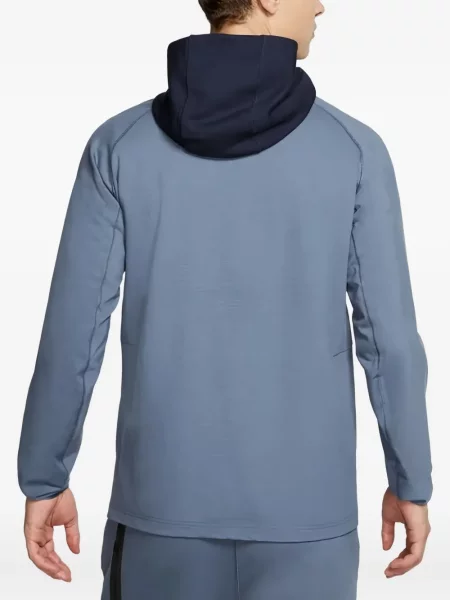 Fleecové běžecké kraťasy Nike s vázáním červené