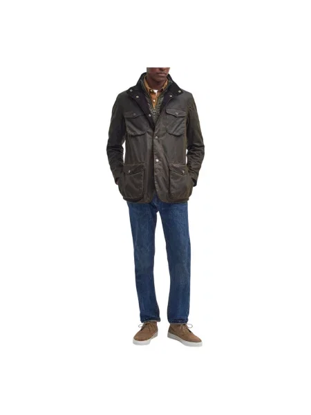 Barbour Prechodná bunda Ogston olivová zelená