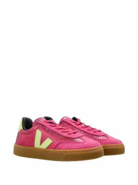 Sneakersy dziecięce Veja Volley różowe