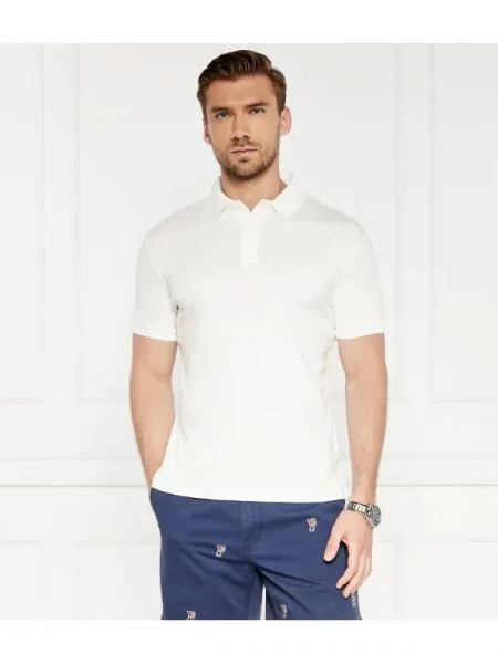 POLO RALPH LAUREN Polo | Custom slim fit alb