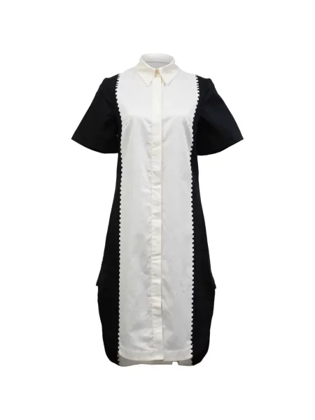 Scurt rochie tip cămașă Mary Katrantzou alb