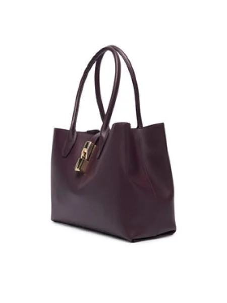 Furla Ročna torba Goccia M vijolična