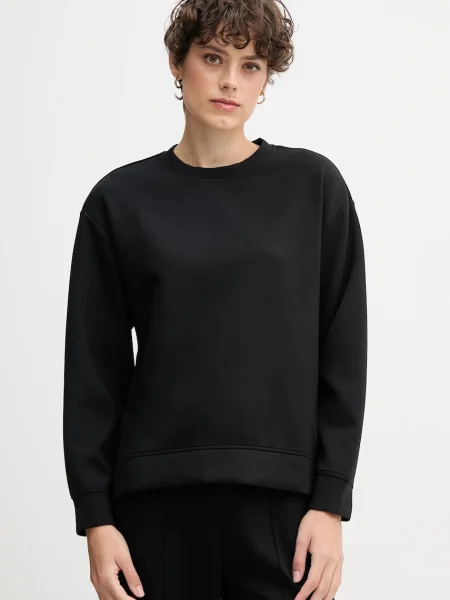 Mikina United Colors of Benetton hladká černá