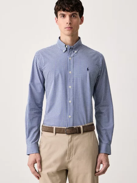 Polo Ralph Lauren cămașă pentru bărbați din albastru
