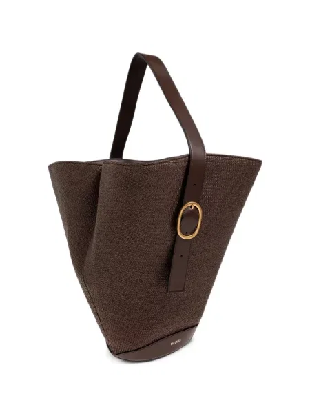 Geantă shopper Neous din piele maro