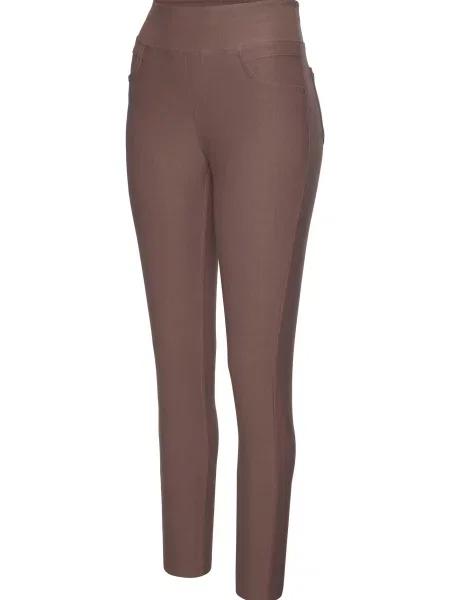 H.I.S Jeggings taupe gri