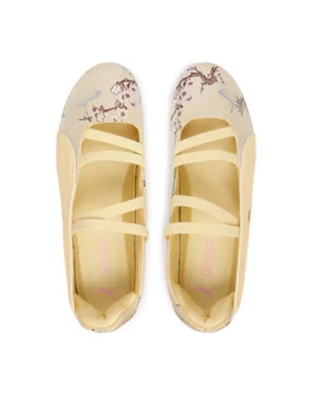 Puma Balerinke Speedcat Ballet Silky Siva rumena