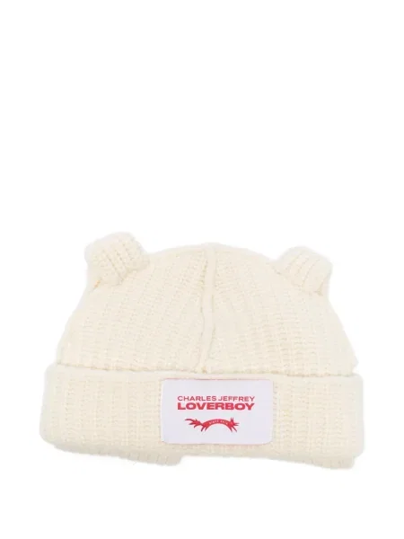 Шапка Charles Jeffrey Loverboy бяло