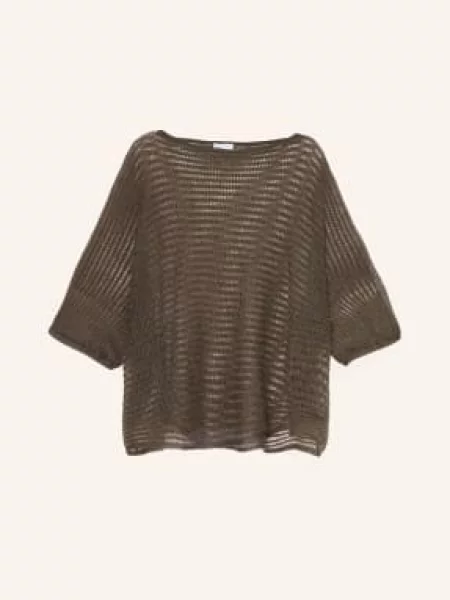 Dzianinowy sweter Iris Von Arnim szary