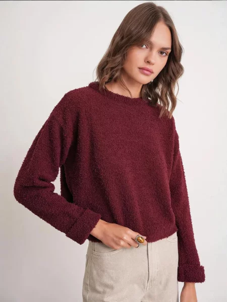 MixRay Pulover Pullover burgund