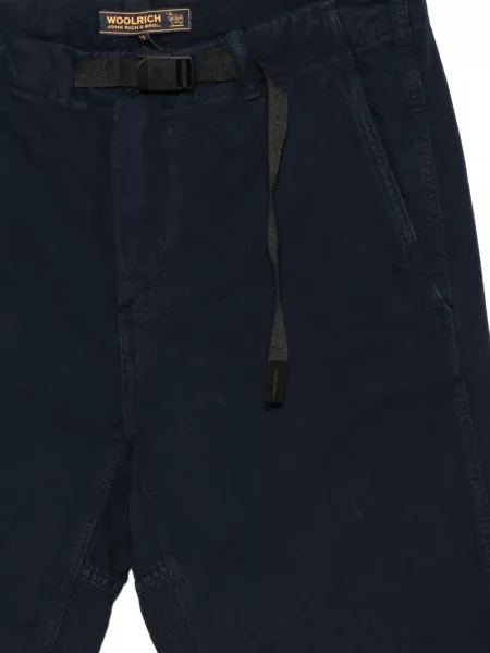 Cu centură pantaloni Woolrich albastru