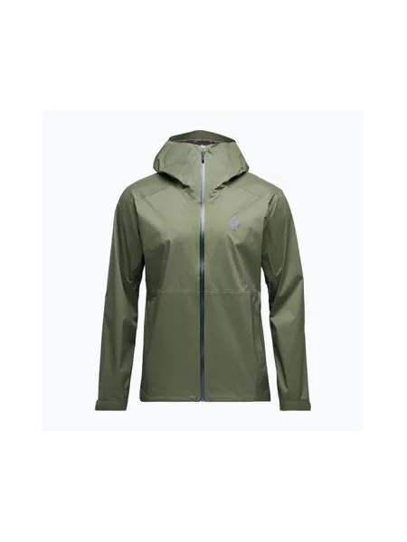 Тундрова дощова куртка Black Diamond Fineline Stretch чорна