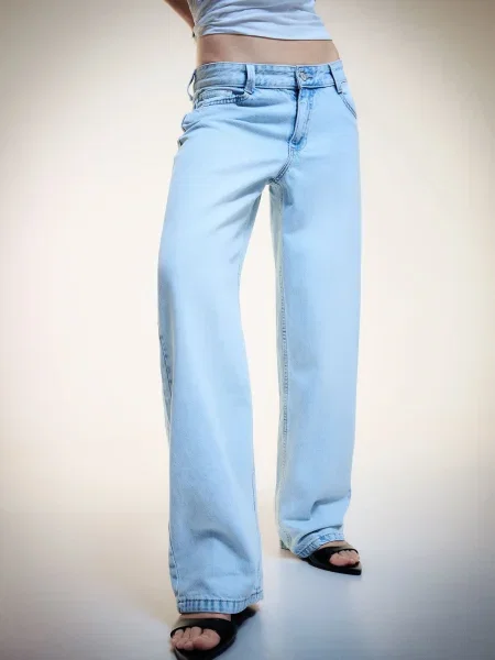 Bershka Farmer világoskék