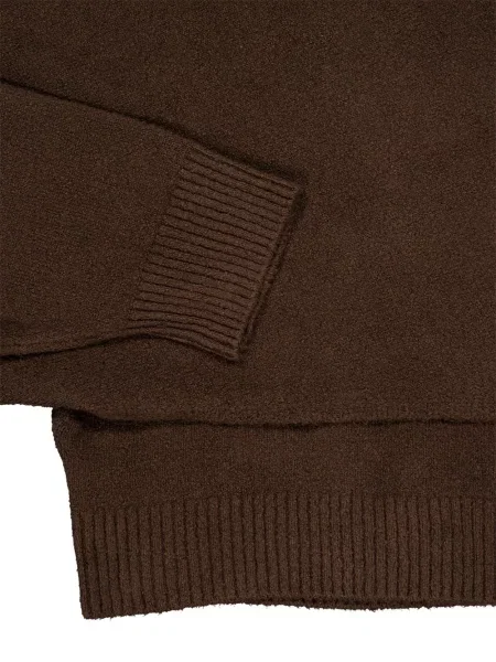 Pulover Altuzarra drapat maro