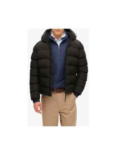 Kurtka puchowa Superdry Sports czarna
