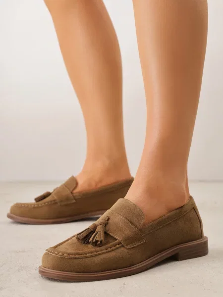 Mocasini Maritune bej
