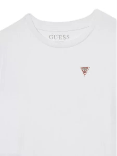 Dětské tričko Guess bílé