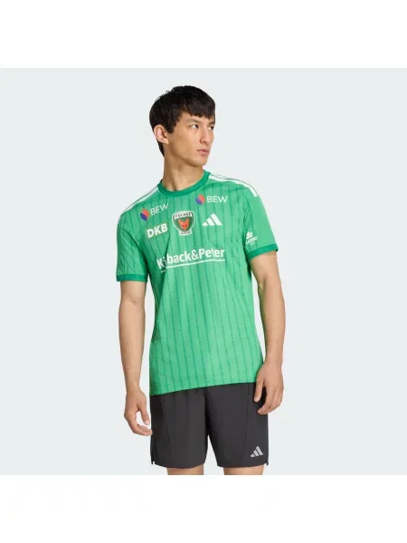KOSZULKA FUECHSE BERLIN MATCH HOME zielona
