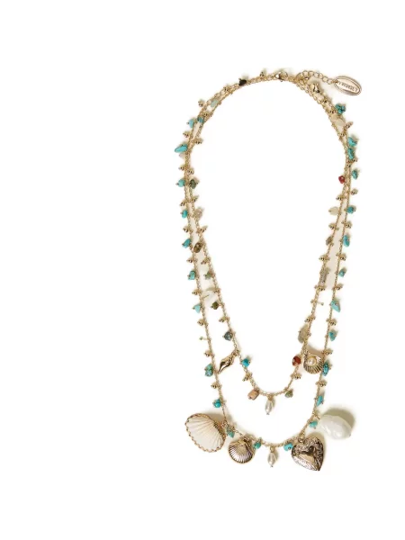 Geantă cu mânere cu lanț Twinset