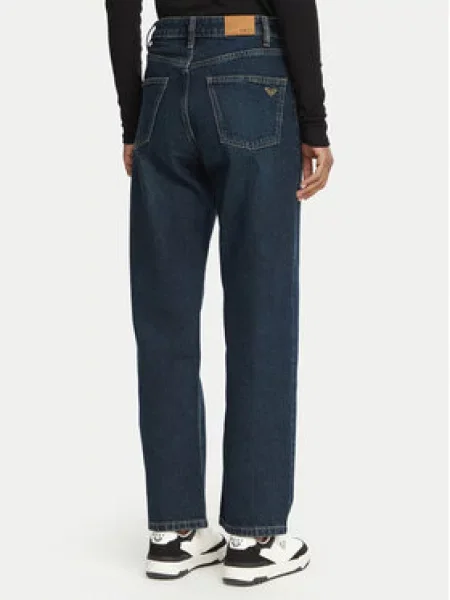 Roxy Jeans hlače Tropic Dream Mornarsko Straight Leg modra
