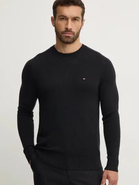Tommy Hilfiger pulover negru