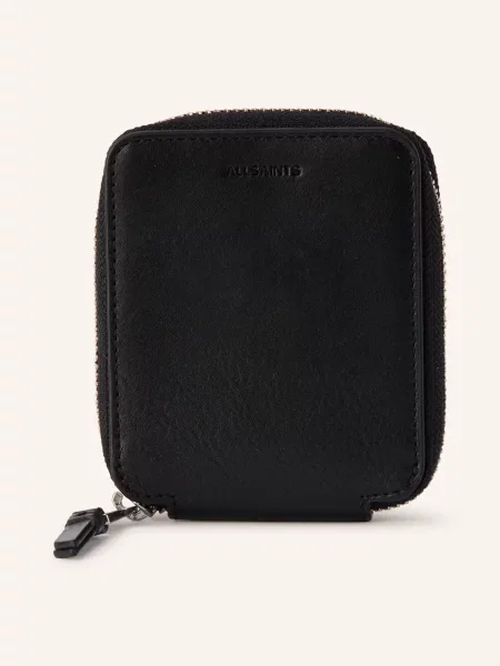 Allsaints Portfel Clymer schwarz czarny