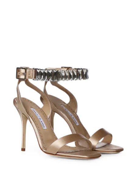 Sandale Manolo Blahnik cu cataramă
