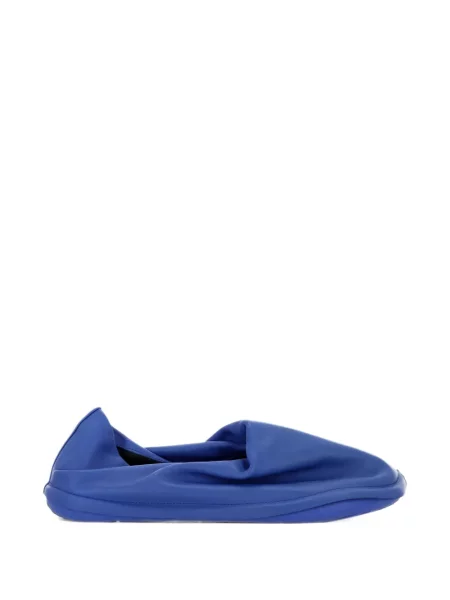 Pantofi loafer Camper din piele drapate albastru
