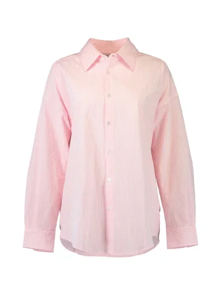 Cămașă cu dungi The Lady And The Sailor cu dungi roz
