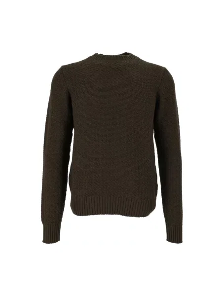 Krótki sweter Circolo 1901 wełniany zielony