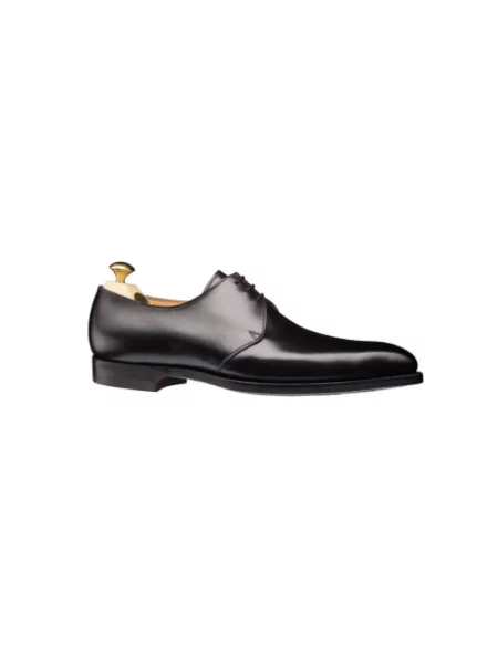 Półbuty Crockett & Jones sznurowane skórzane czarne