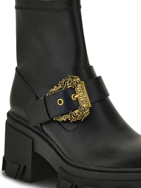 Боти Versace Jeans Couture с катарама черно