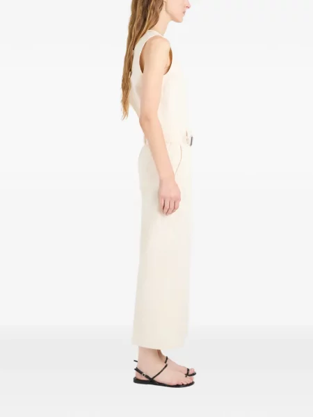 Pantaloni Proenza Schouler alb