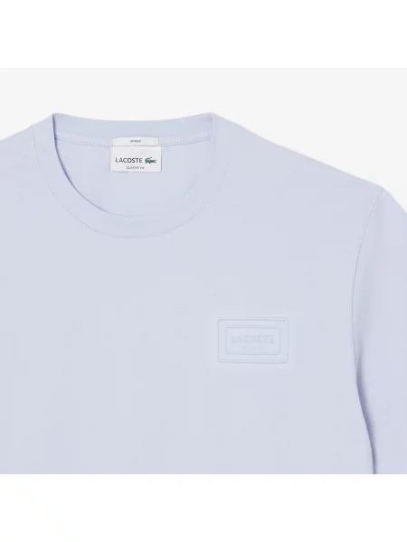 Футболка Lacoste голубая