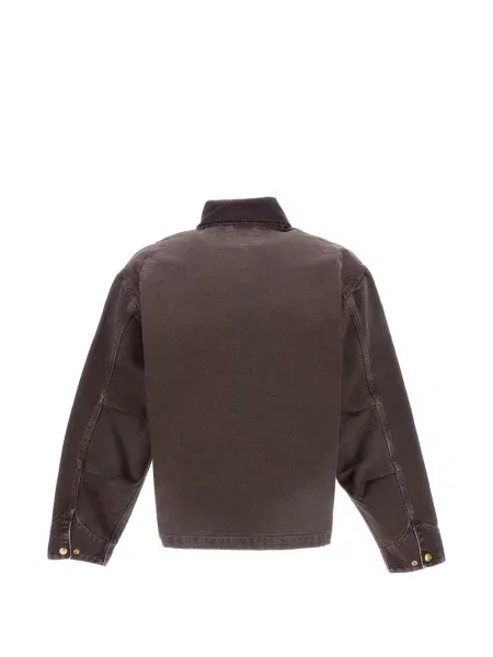 Με κολάρο μπουφάν Carhartt Wip κοτλέ με φθαρμένο εφέ καφέ