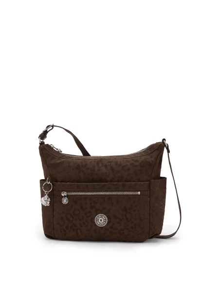 KIPLING Torba za čez ramo Gabb S / temno rjava