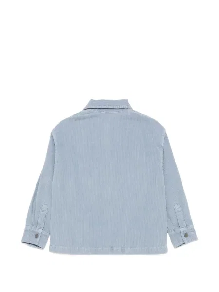 Kurtka dziecięca Emporio Armani niebieska