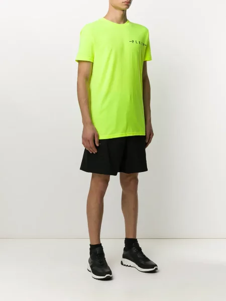 Tricou Philipp Plein cu autograf galben