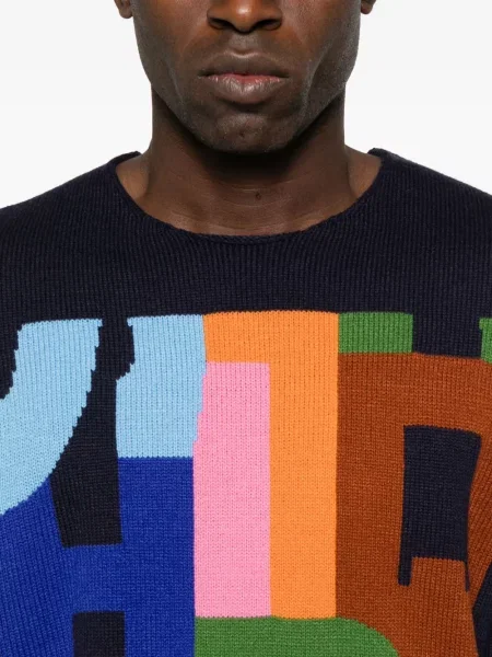 Pulover Comme Des Garçons Shirt albastru