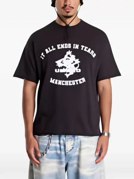 Tricou Umbro cu imagine negru