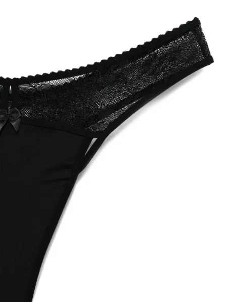 Stringai Marlies Dekkers su lankeliu juoda