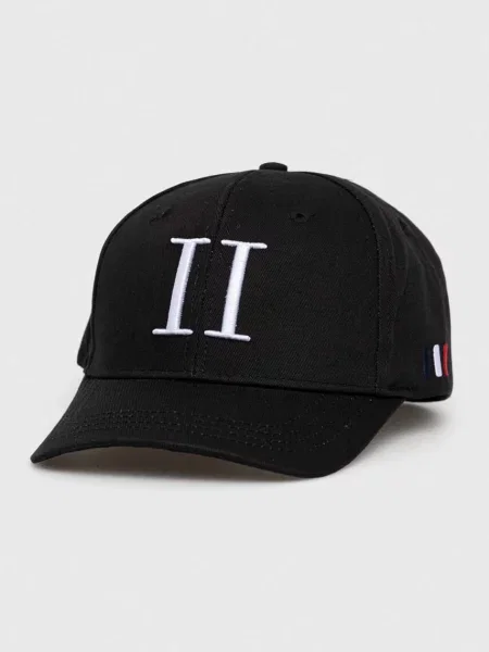 Шапка с козирка Les Deux черно